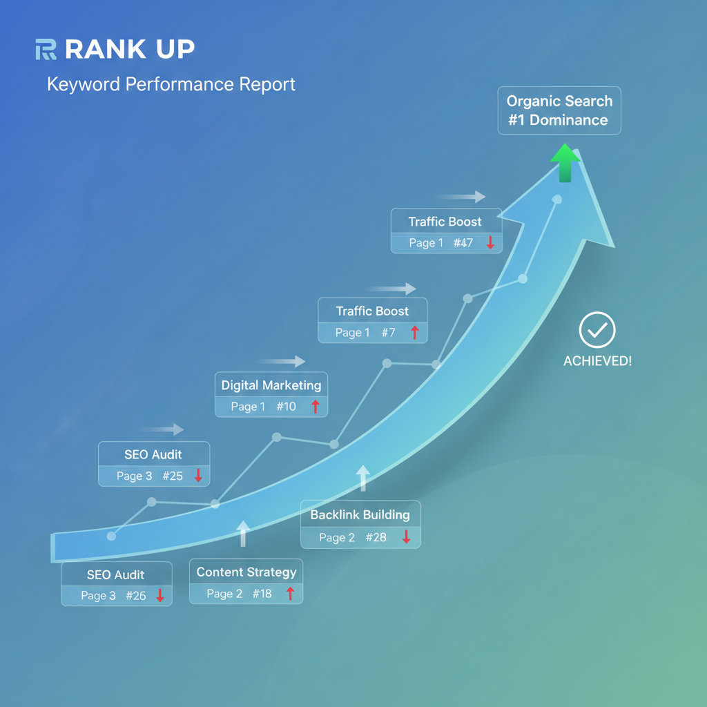 Keyword Rankings Chart